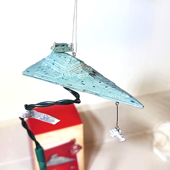 Star Destroyer and Blockade Runner with voice and lights. Star Wars 2004 New - Picture 6 of 9